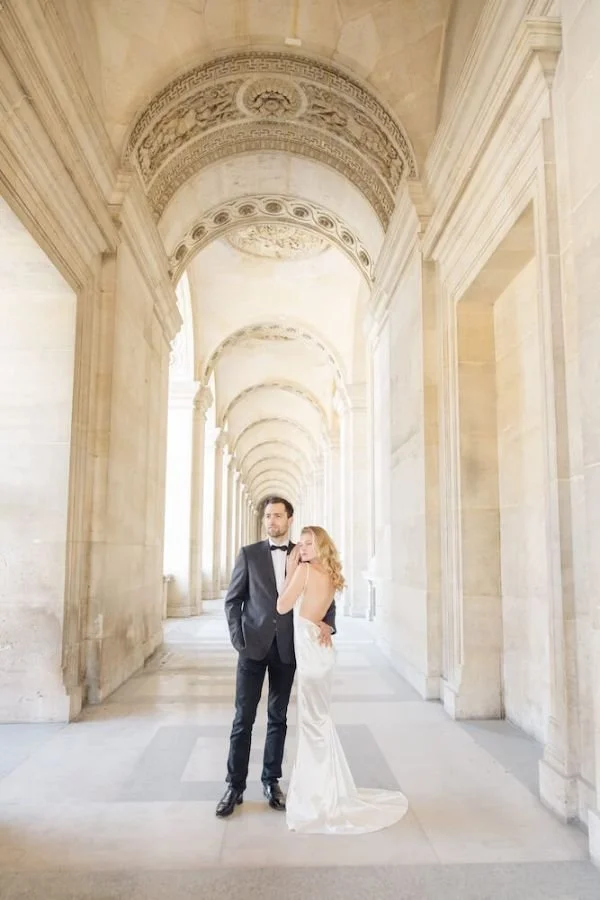 Bride and groom portrait 1